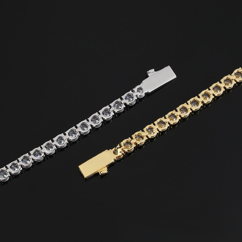 Diamond Tennis Bracelet 18K Gold